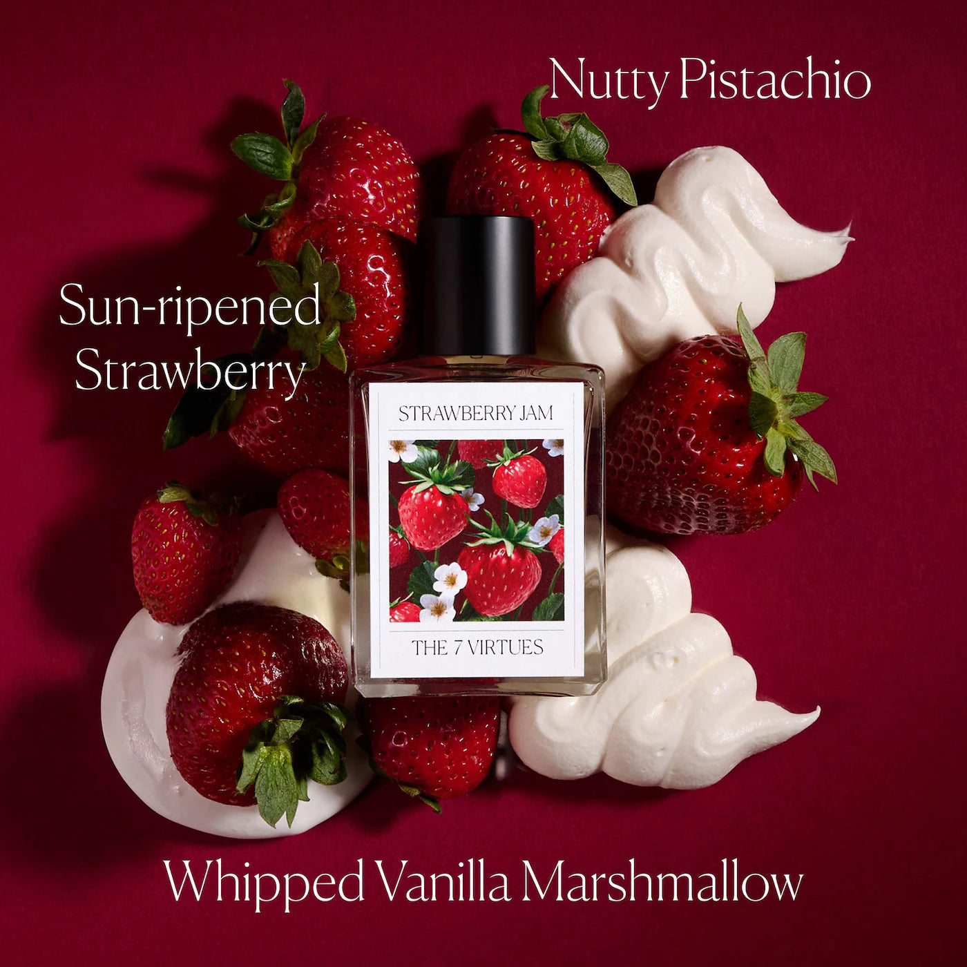 The 7 Virtues Strawberry Jam Eau de Parfum — Strawberry, Vanilla & Marshmallow Gourmand Fragrance