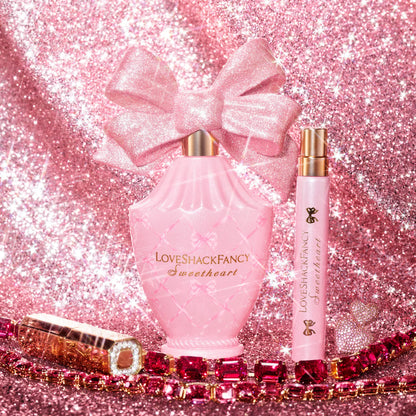 LoveShackFancy Sweetheart Eau de Parfum — Raspberry, Peach & Floral Sweet Fragrance