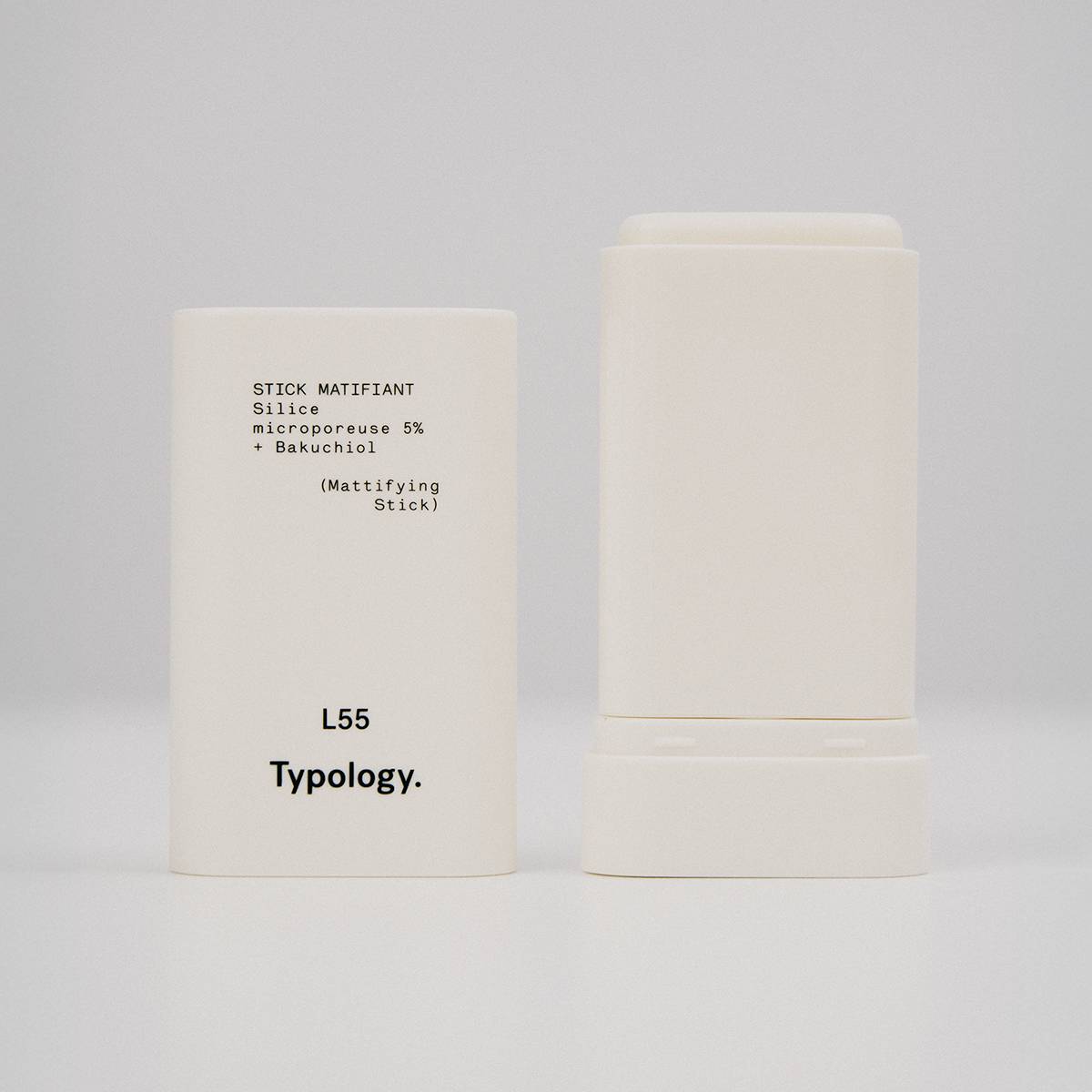 L55 Mattifying Face Stick – Oil-Absorbing Silica & Bakuchiol Treatment for a Smooth, Matte Finish, 20 g